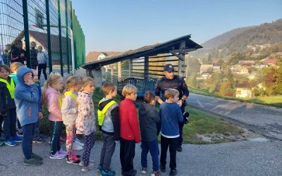 Prometna varnost s policistom